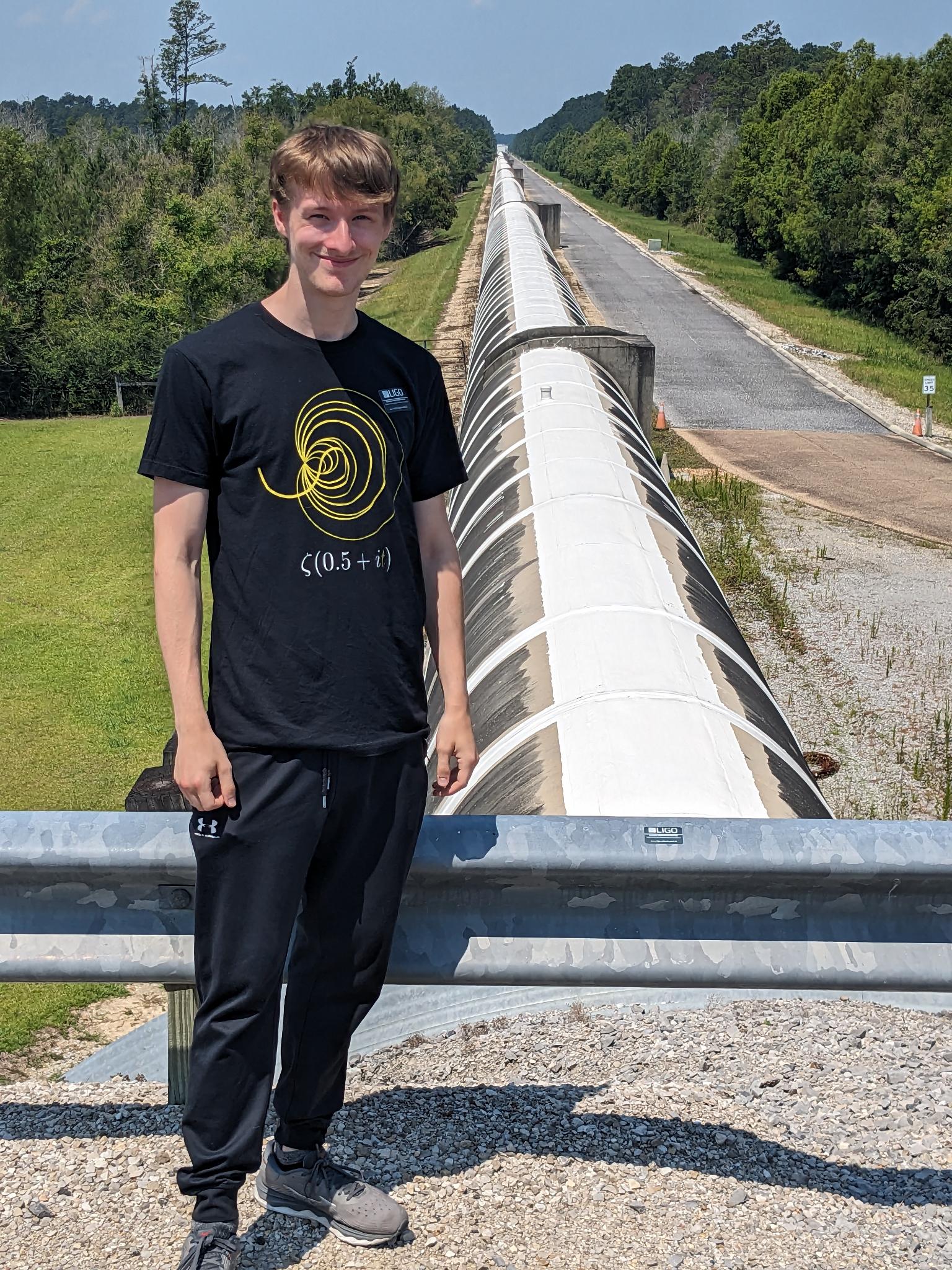 Touring LIGO in Livingston, Louisiana