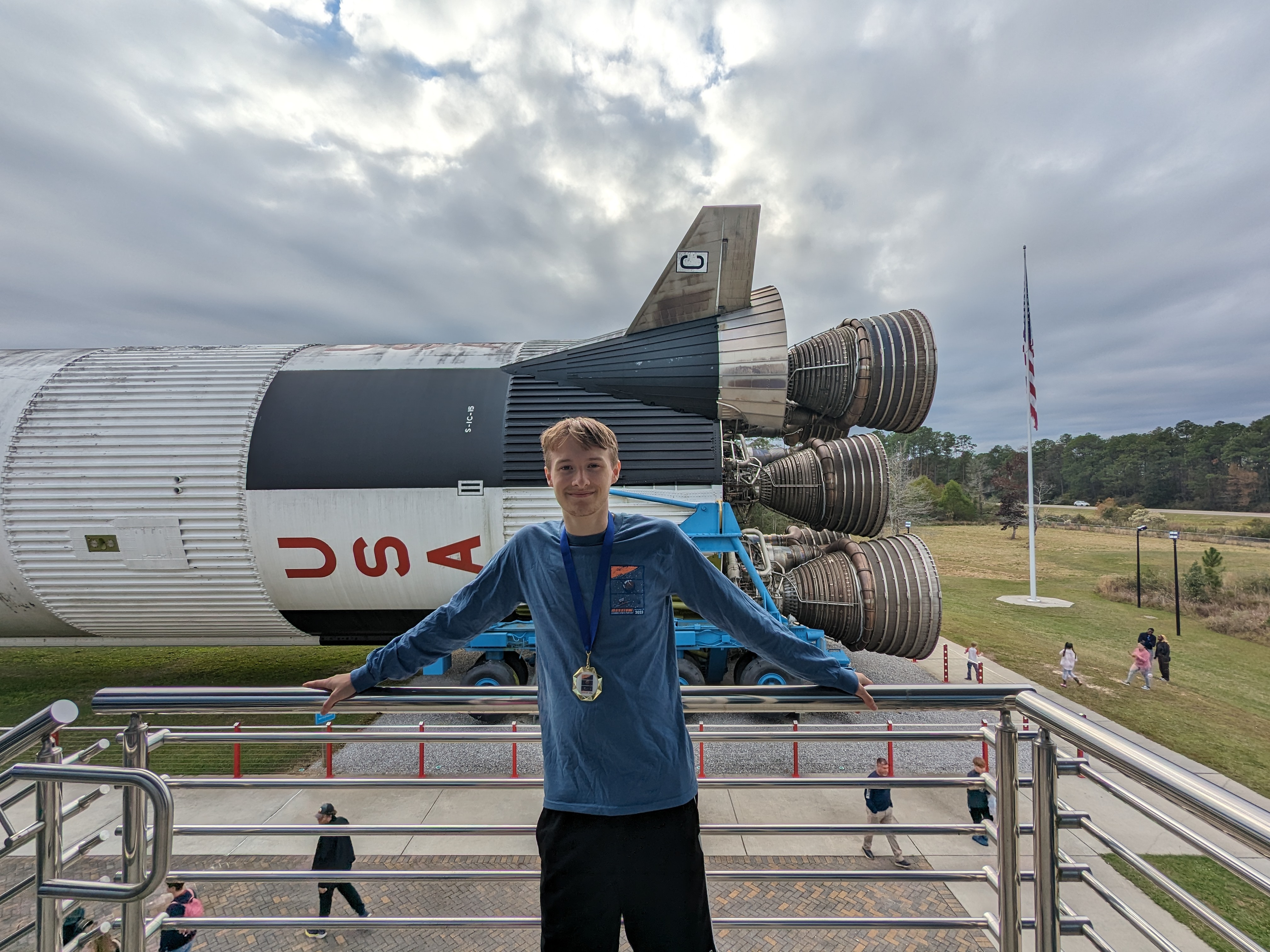 After finishing first marathon