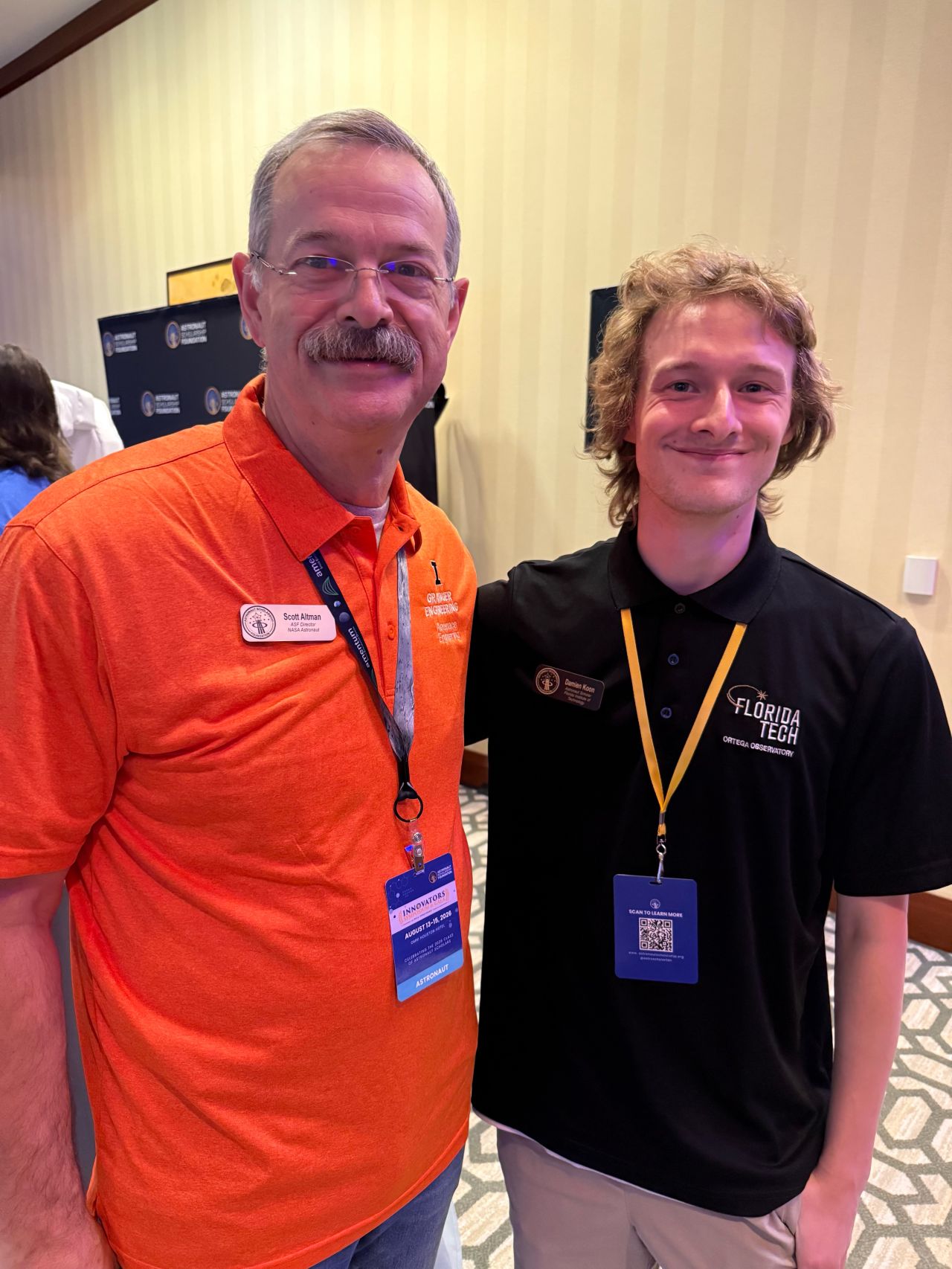 Meeting Scott Altman at the ASF Innovators Symposium
